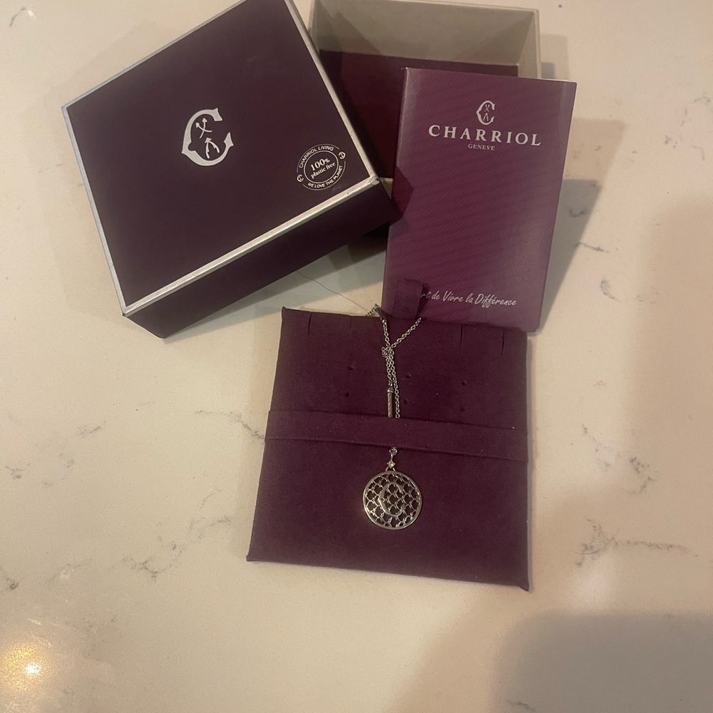 Philippe Charriol Silver Pendant Necklace